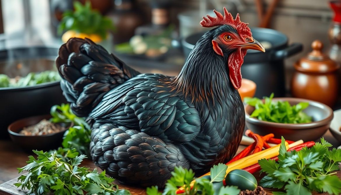 烏骨雞-燉湯 烏骨雞 燉湯